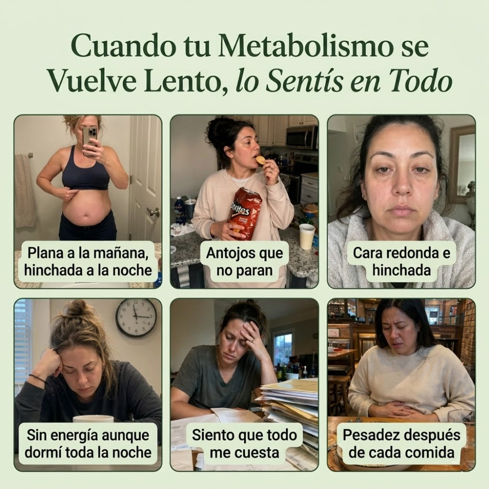 FlatFemme+ Metabolismo Activo | Combate la hinchazón & Recupera tu vientre plano.